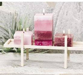 Sand Brick Candle Holder