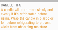 candle tips